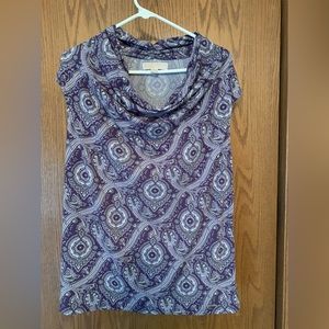 Michael Kors Tank Top Purple Nice XL